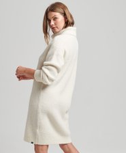 Knitted Roll Neck Jumper Dress