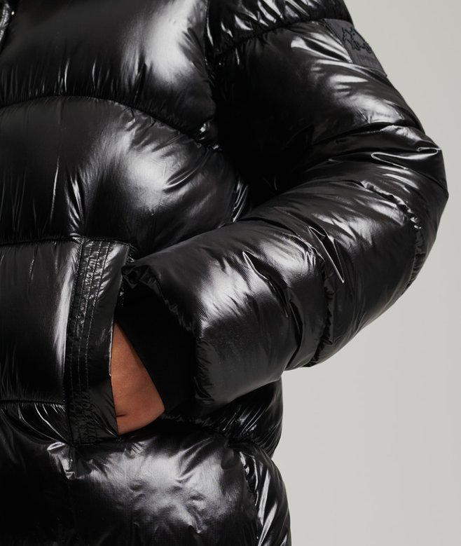 Doudoune longue XPD Sportsnoir pour Femme Superdry FR