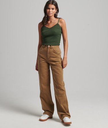 Wide Leg Carpenter Pants Image 6