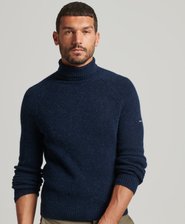 Alpaca Chunky Roll Neck Jumper
