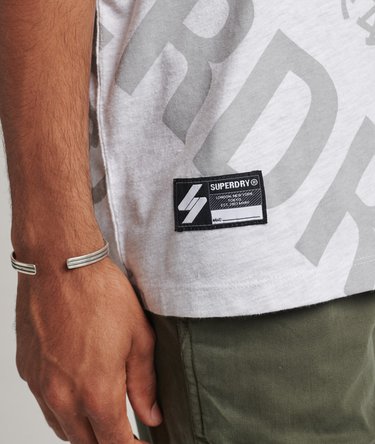Core Logo T-shirt met all-overprint Image 4