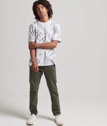 Core Logo T-shirt met all-overprint Image 5