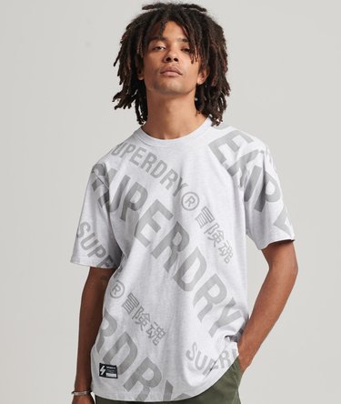 Core Logo T-shirt met all-overprint Image 1