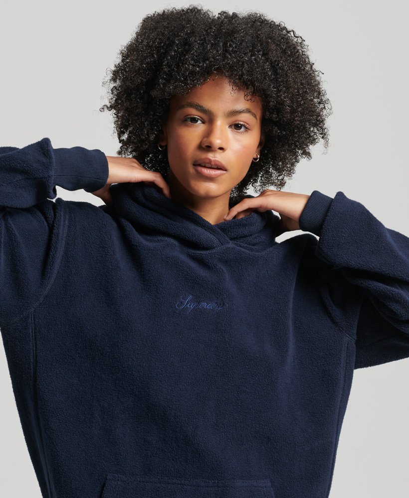 Sweat à Capuche Oversize Femme RUIRUILICO - Polaire Douce, Coupe Ample, Manches Longues, Poche Kangourou, Style Décontracté - 9