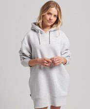 Organic Cotton Embroidered Logo Sweat Dress