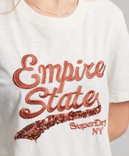 Embellished Graphic Logo T-Shirt