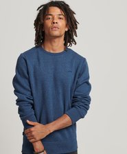 Organic Cotton Essential Logo Crew Sweatshirt