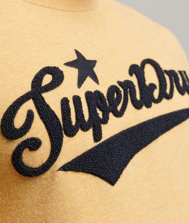 Vintage Script Style College T-Shirt Image 2