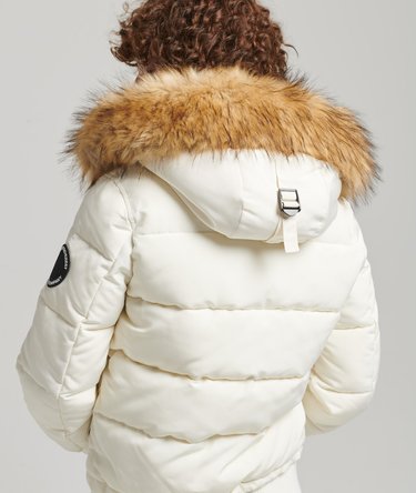 Everest Hooded Puffer Bomber Jacket Image 2