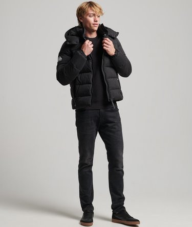 Microfibre Mountain Puffer Jacket Image 8