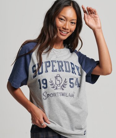 T-shirt manches raglan coupe ample Track & Field Image 1
