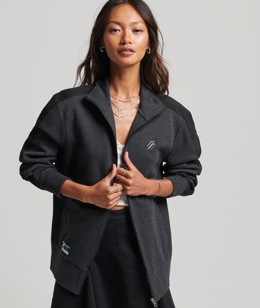 Oversized Track Jacket Image 1