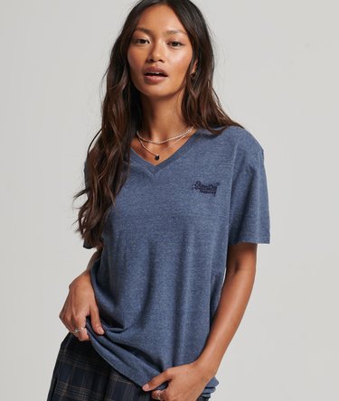Organic Cotton Loose Fit Classic V-Neck T-Shirt Image 1