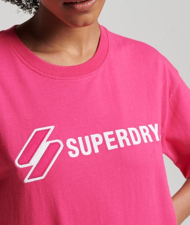 T-shirt ample avec logo appliqué Image 2