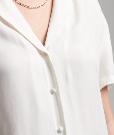 Short Sleeve Cupro Shirt Image 4