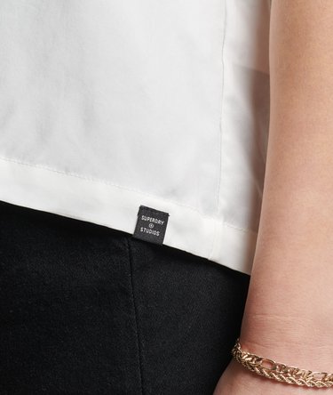 Short Sleeve Cupro Shirt Image 5
