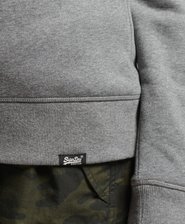 Essential Rundhals-Sweatshirt aus Bio-Baumwolle und Logo