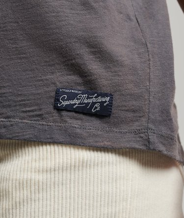 90s Logo Patch Loose Fit T-Shirt Image 4