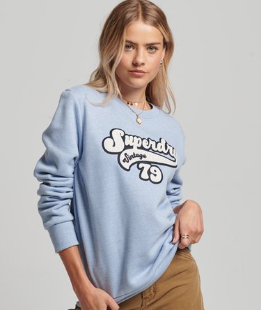 Nostalgia Script Sweatshirt mit Rundhalsausschnitt Image 1