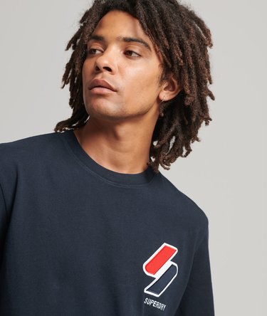 Klassisches T-Shirt mit Applikation Image 2