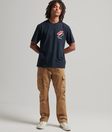 Klassisches T-Shirt mit Applikation Image 4