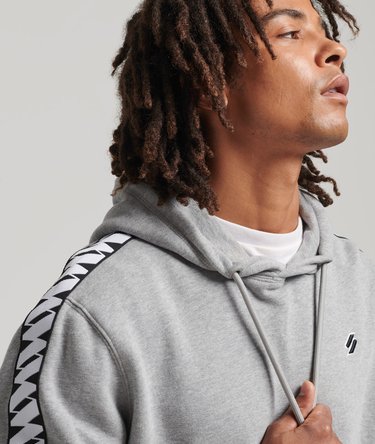 Hoodie mit Zierstreifen und S-Logo Image 4