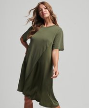Robe en tissu m&eacute;lang&eacute;