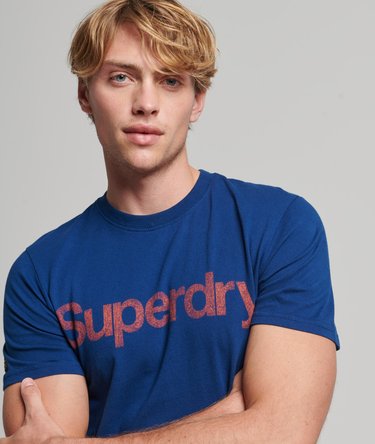 Klassisches Vintage Logo T-Shirt Image 2