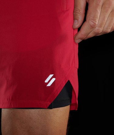 Run Premium short met gelaagd ontwerp Image 3