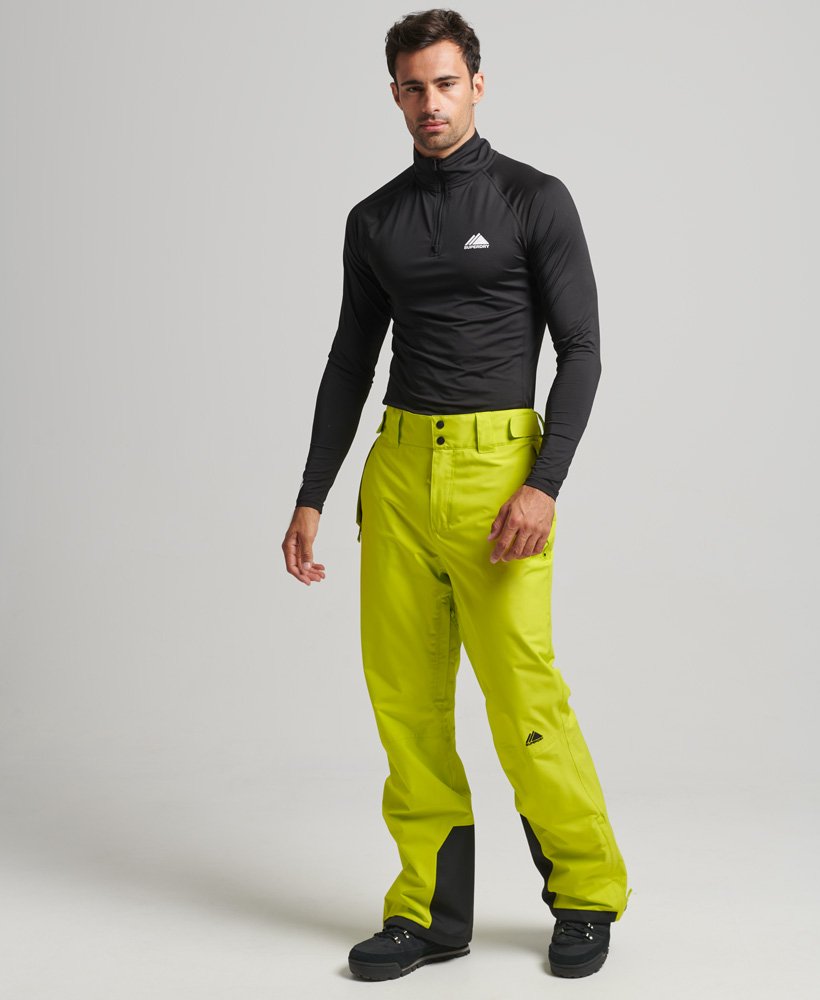 mens Snow Ultra Pants in Sulphur Spring | Superdry CA-EN