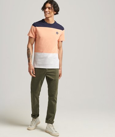 Organic Cotton Collective Colour Block T-Shirt Image 4