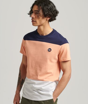 Organic Cotton Collective Colour Block T-Shirt Image 1