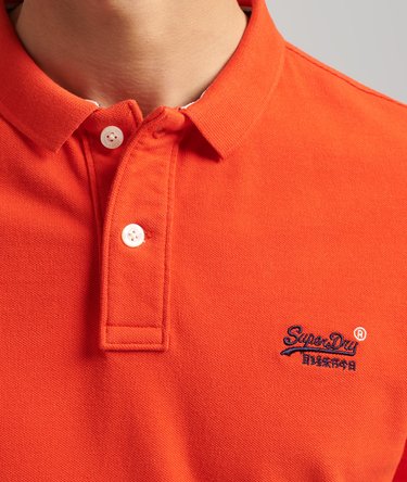 Organic Cotton Classic Pique Polo Shirt Image 2