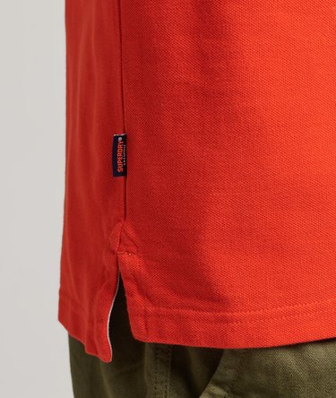Organic Cotton Classic Pique Polo Shirt Image 3