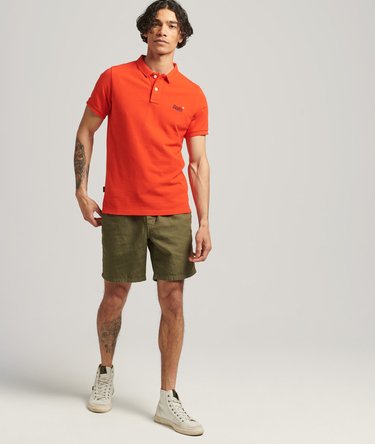 Organic Cotton Classic Pique Polo Shirt Image 4