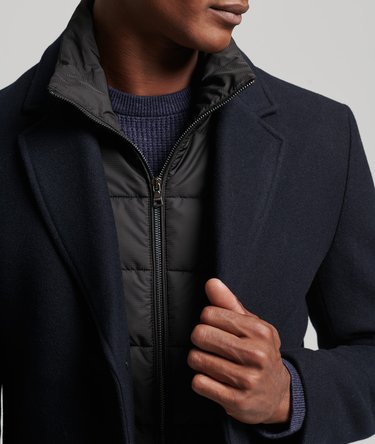 Detachable Lining Wool Town Coat Image 5