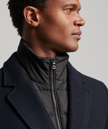 Detachable Lining Wool Town Coat Image 4