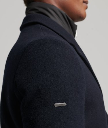 Detachable Lining Wool Town Coat Image 7