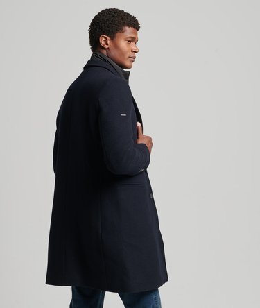 Detachable Lining Wool Town Coat Image 3
