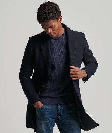 Detachable Lining Wool Town Coat Image 2