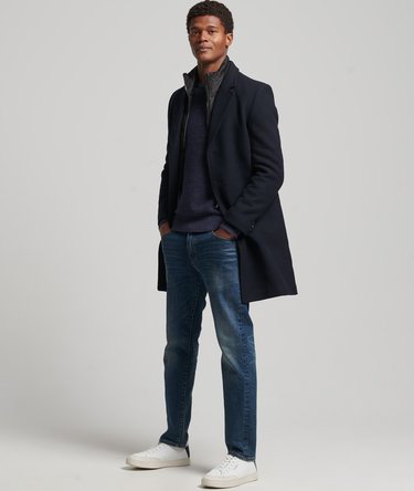 Detachable Lining Wool Town Coat Image 8