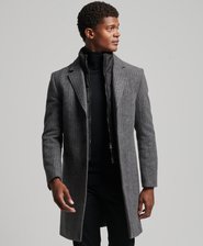 Detachable Lining Wool Town Coat
