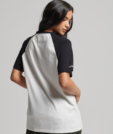 T-shirt raglan oversize Black Out Image 2