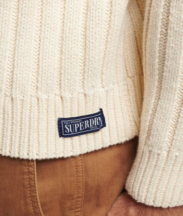 Merino Blend Roll Neck Jumper Image 4