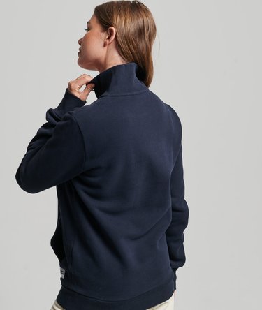 Sudadera de chándal oversize con media cremallera Track & Field Image 2