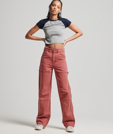 Wide Leg Carpenter Pants Image 1