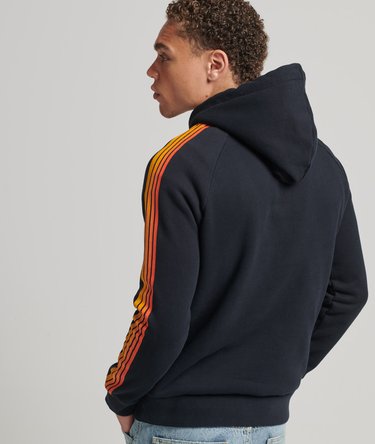 Cali Sleeve Stripe Core Logo Hoodie Image 2