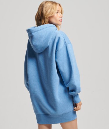 Organic Cotton Embroidered Logo Sweat Dress Image 2