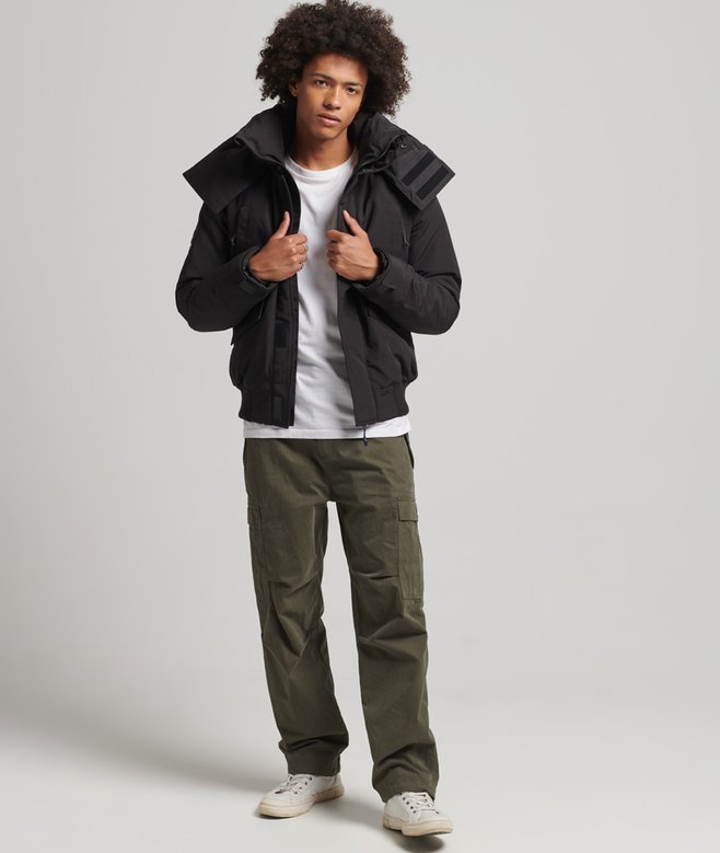 Expedition Everest Bomber-Steppjacke schwarz für Herren Superdry DE