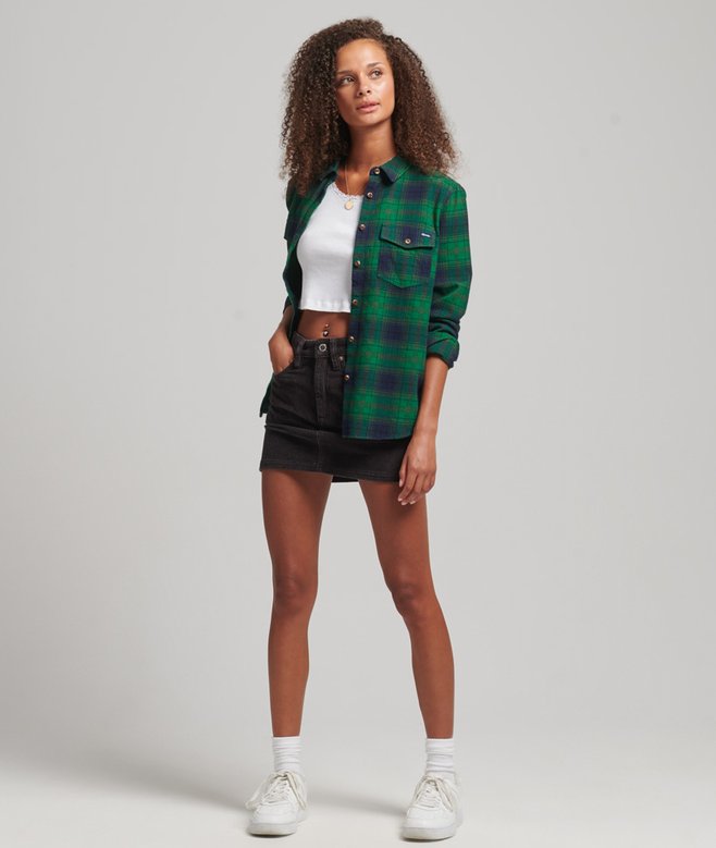 Acheter en ligne Chemises en flanelle pour Femme | La boutique de